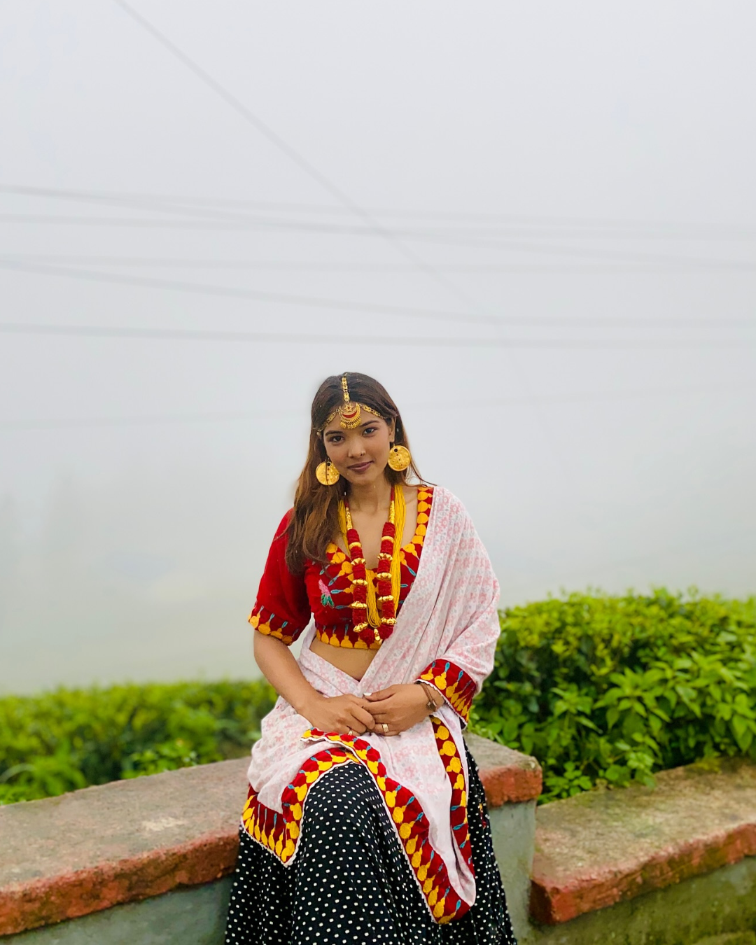 Traditional Outfit Seated
