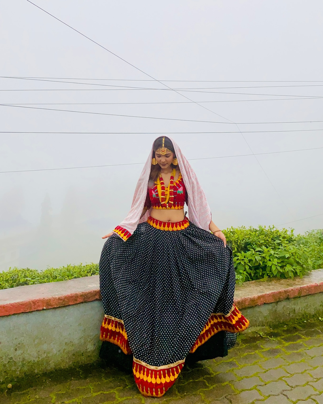 Traditional Outfit Standing